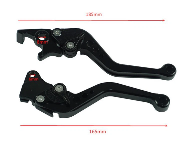 clutch and front brake lever